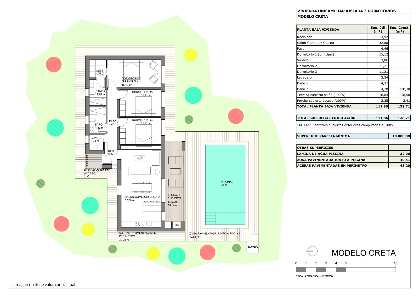 Floor plan · Villa Creta